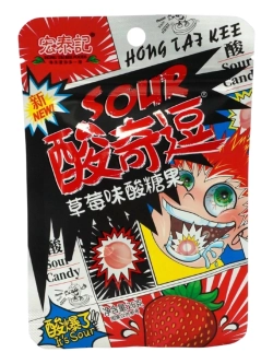 Супер кислая взрывная карамель Ассорти 26 г * 20 шт