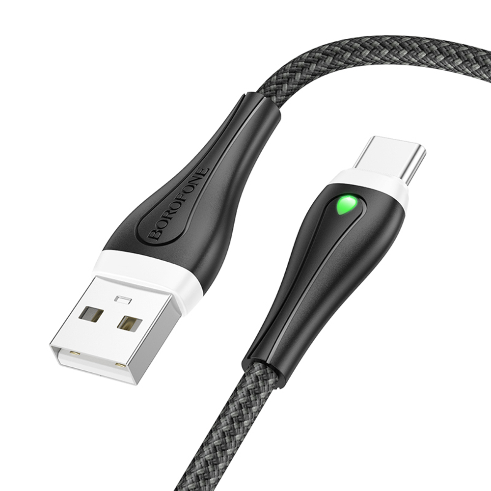 Кабель USB - TypeC BOROFONE BX100 (черный) 1м