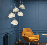 Pendant design lamp  73 by Bocci (Smoky)