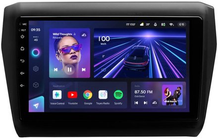 Магнитола для Suzuki Swift 2016-2022 - Teyes CC3L на Android 10, 8-ядер, CarPlay, 4G SIM-слот