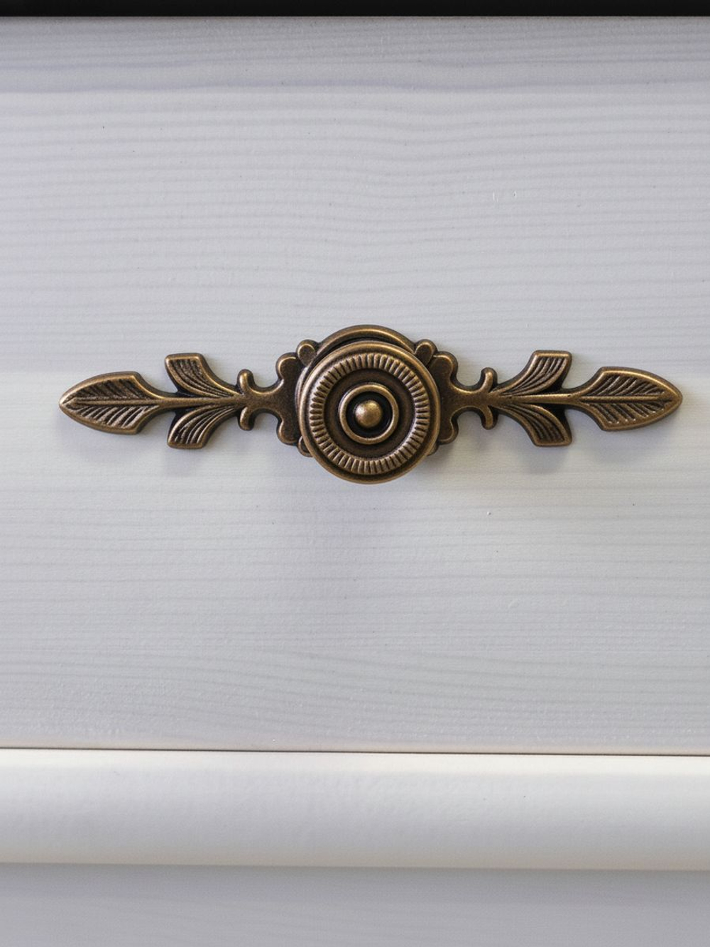 Комод, 91х42х85, Susanna, для одежды, с 4-мя ящиками, в спальню и гостиную, из массива дерева, белый, Dipriz