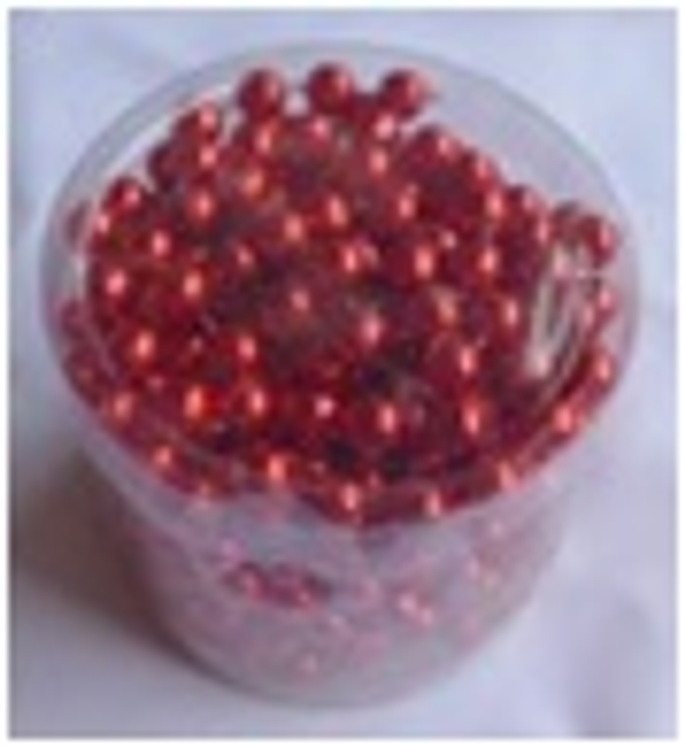 Бусы новогодние SY17ZL-159 шарики 8мм,длина 5м красный