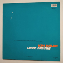 Винтажная виниловая пластинка LP Kim Wilde Love Moves (Germany 1990)