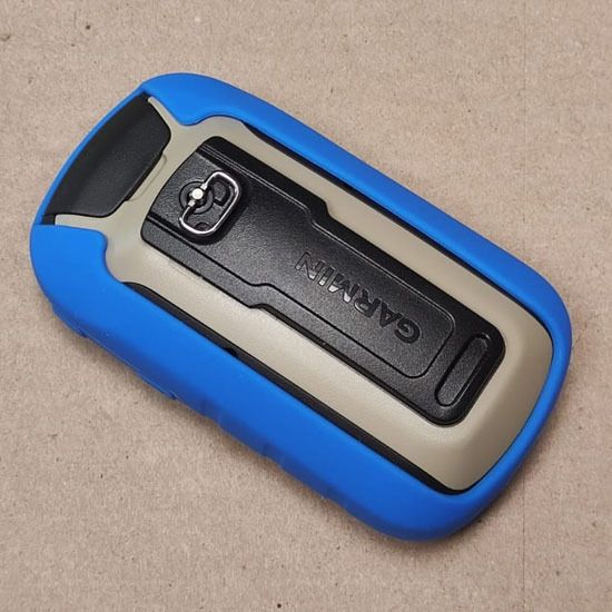 Чехол для Garmin eTrex силиконовый бампер (Голубой)