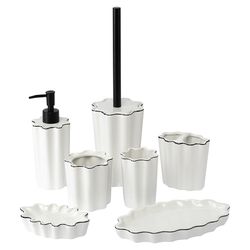 Подставка для ванных принадлежностей Camellia, белая