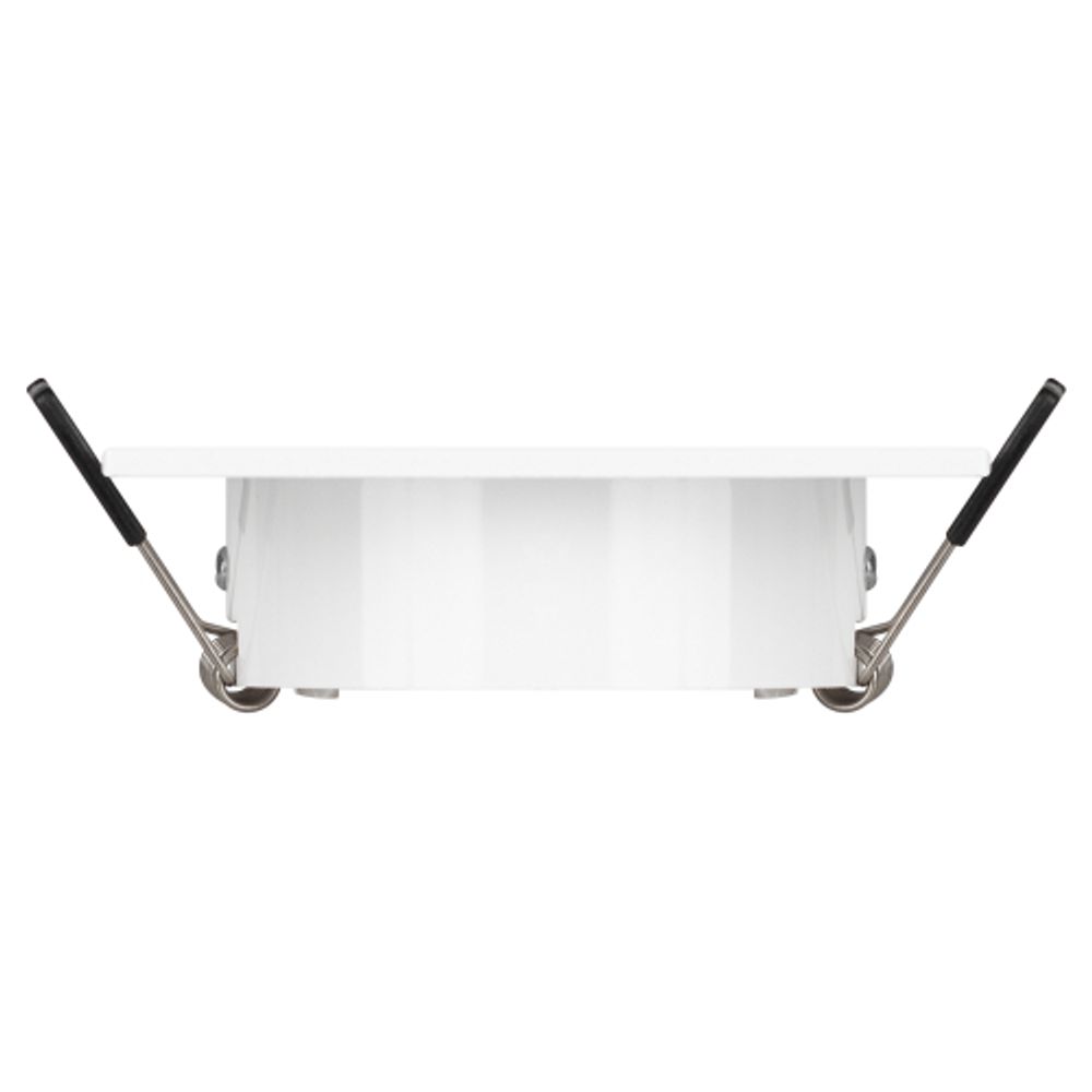 Встраиваемый светильник декоративный ЭРА KL92-1 WH MR16/GU5.3 белый, пластиковый | Декоративные встраиваемые светильники