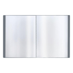 Папка 10 вкладышей А4 серая (Стамм)