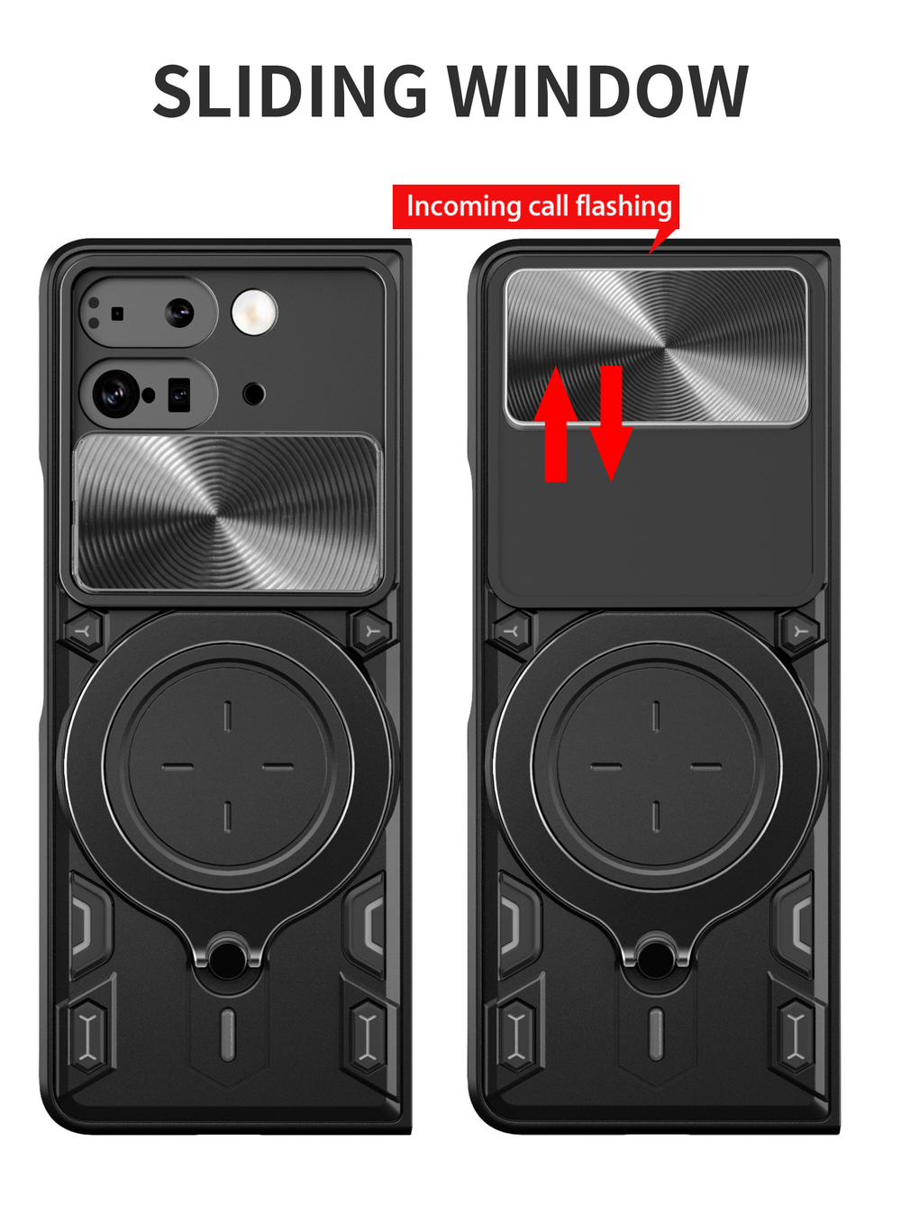 Чехол с кольцом Big Ring Case для Google Pixel 9 Pro Fold