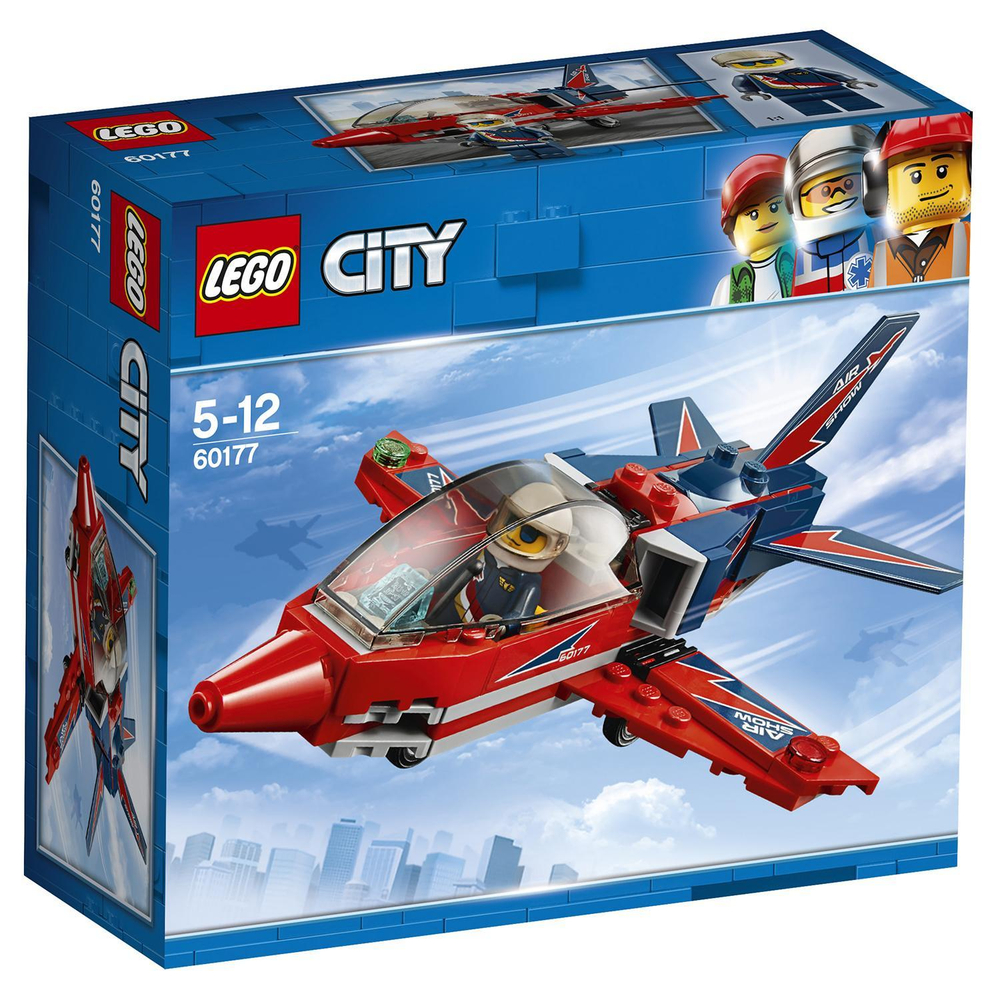 LEGO City: Реактивный самолет 60177 — Airshow Jet — Лего Сити Город