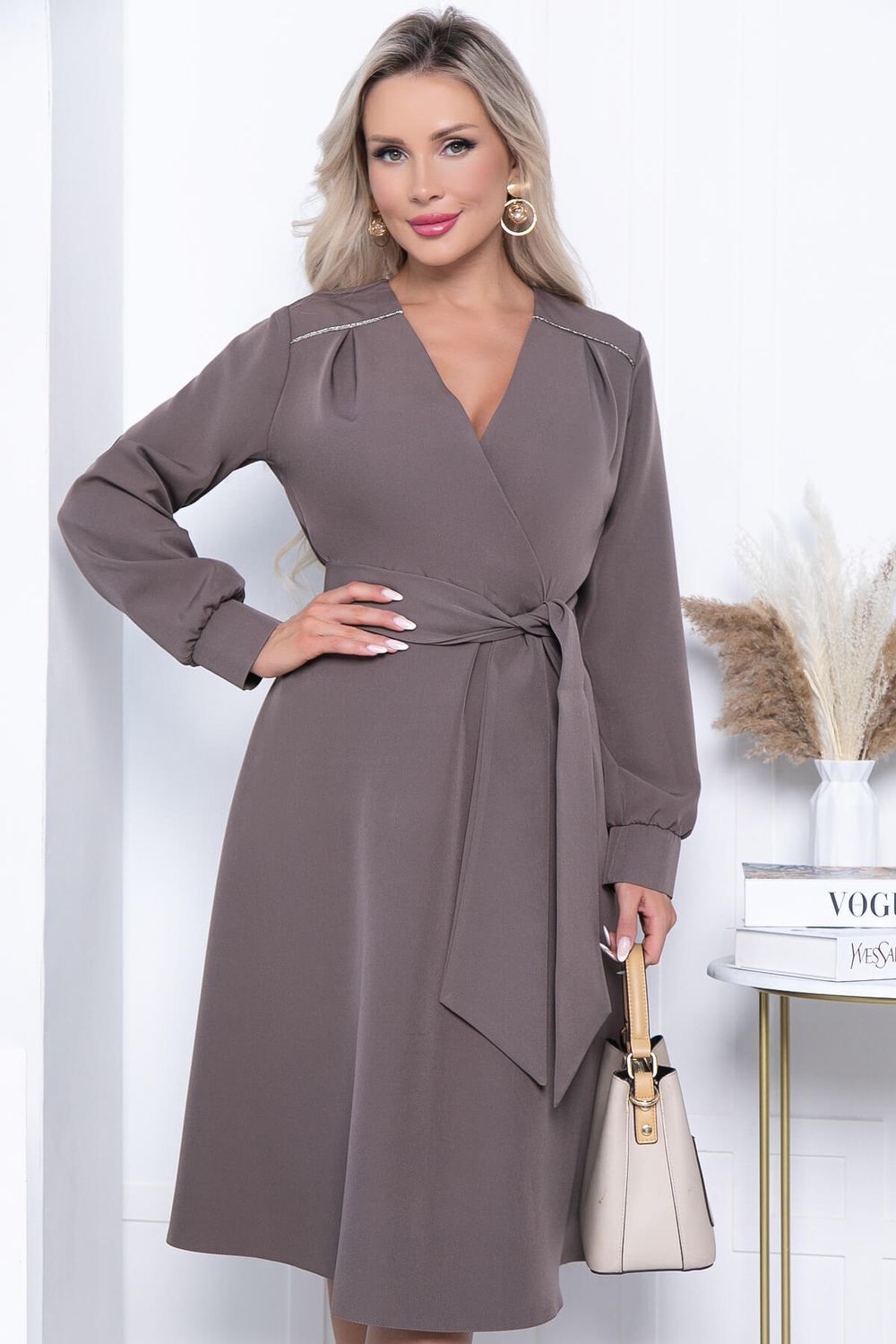 Платье "Леора" (капучино) П7183 LT Collection