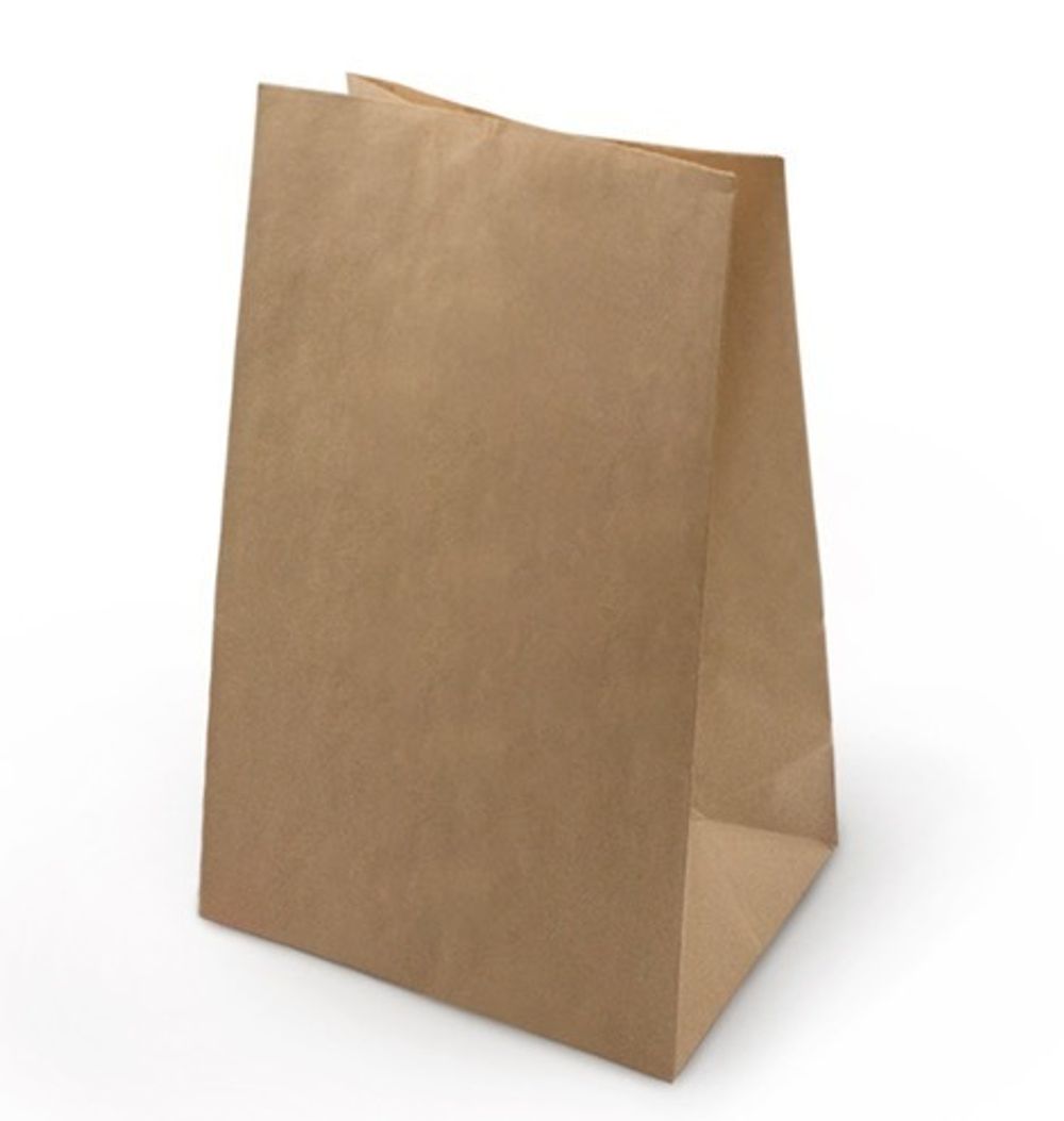 Пакет бумажный 160*95*320мм крафт 50шт