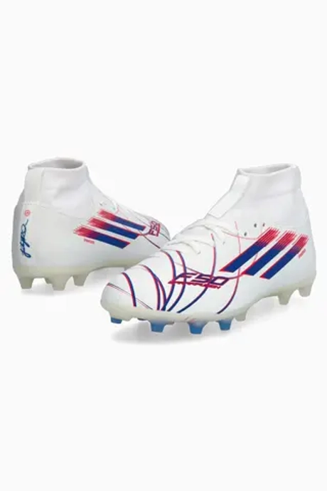 Бутсы adidas F50 League Mid FG/AG Junior - белый