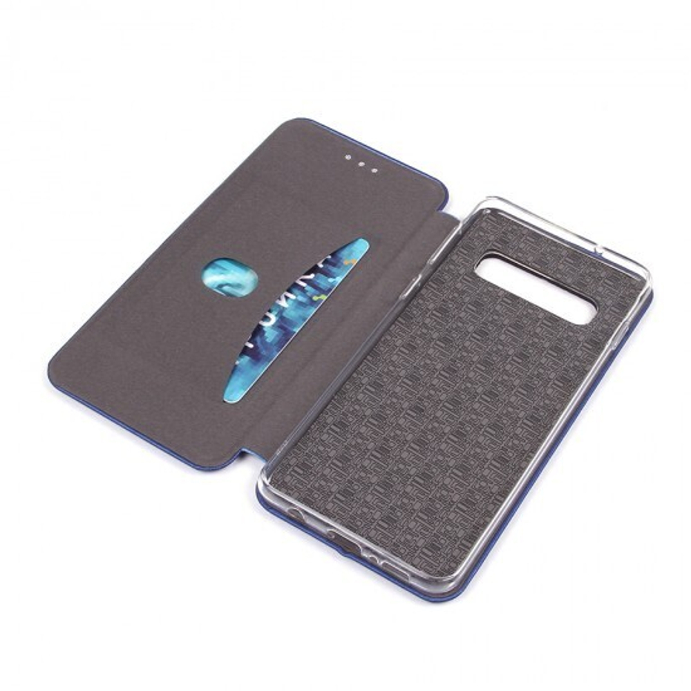 Чехол-книжка для Samsung Galaxy S10, 009805 Золотой