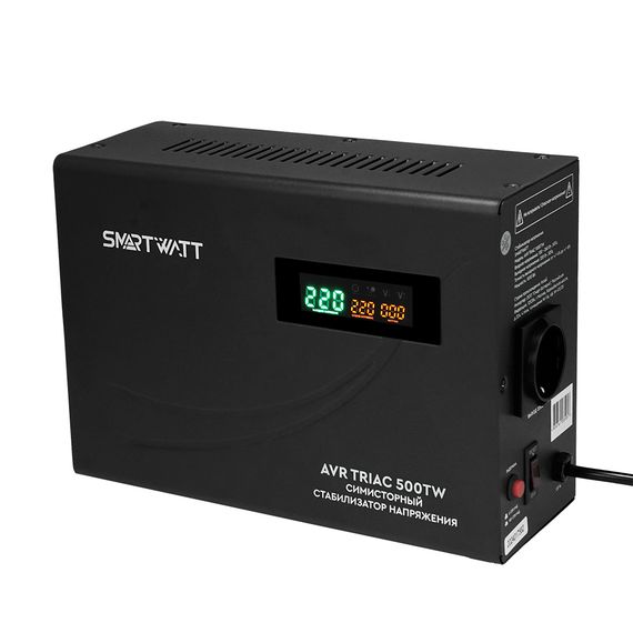 Симисторный стабилизатор напряжения 500 Вт SMARTWATT AVR TRIAC 500TW