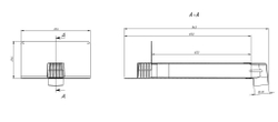 Fachmann VC-PVC 100x100x650