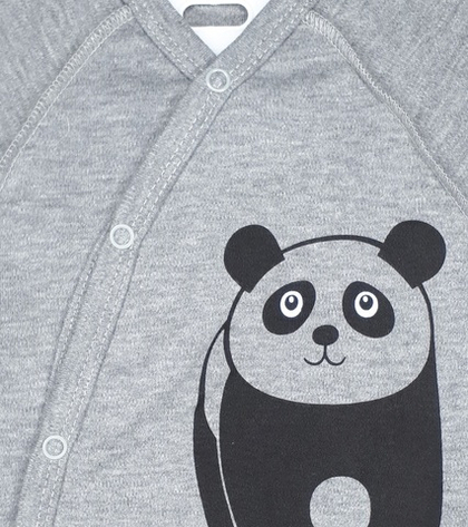 Комбинезон Панда (тёмно серый)