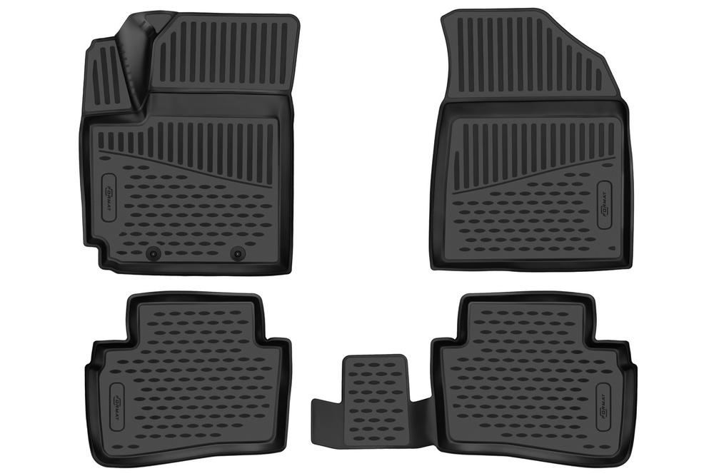 Коврики в салон для HYUNDAI Creta (II) 2021 -, Внедорожник 5 дв., 4шт. (Повышенная устойчивость, повышенная износостойкость) FORMAT.3DA58979210