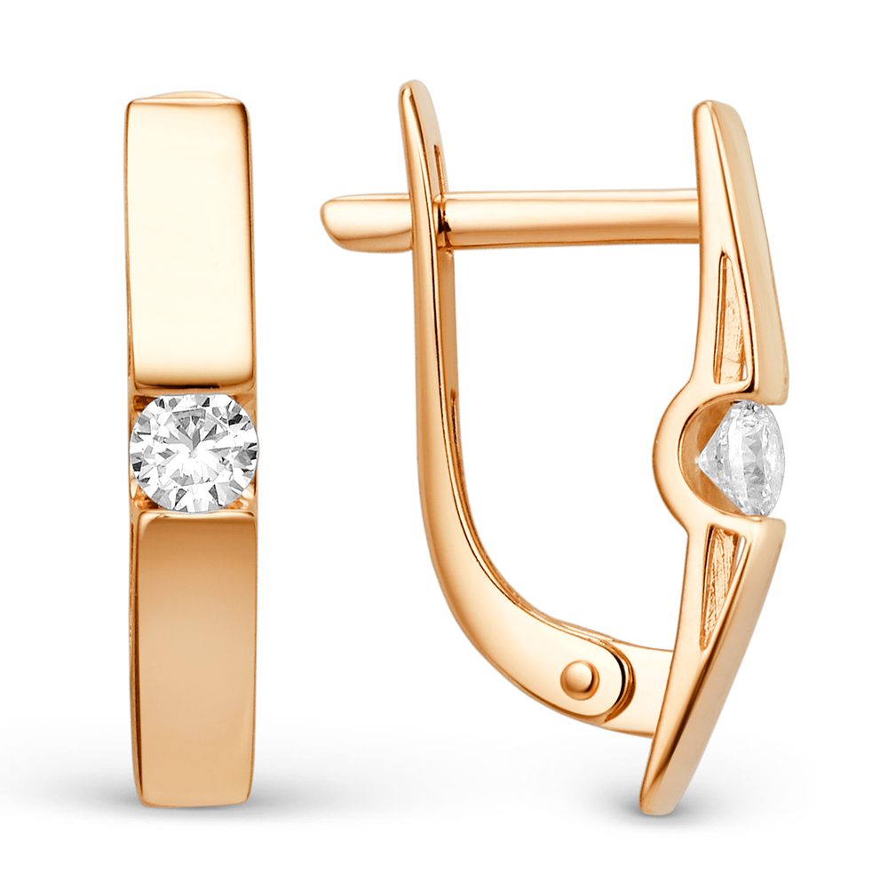 Серьги из золота 585 пробы