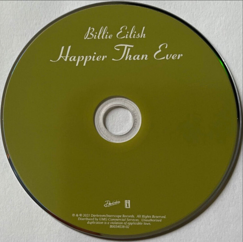 Billie Eilish / Happier Than Ever (CD)