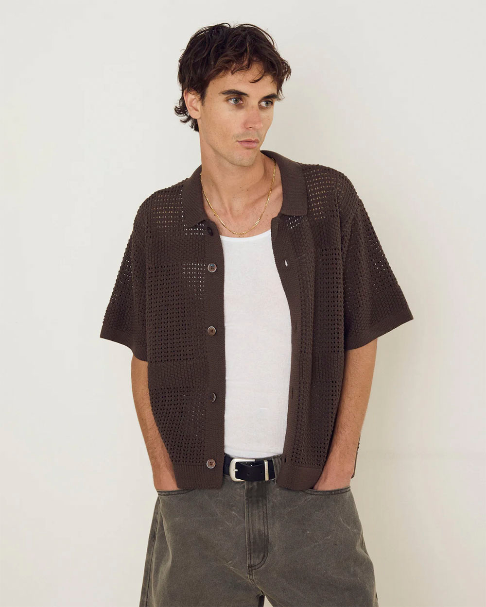 Кардиган Obey Zach Sweater Shirt