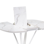 Керамический стол Woodville Азраун белый