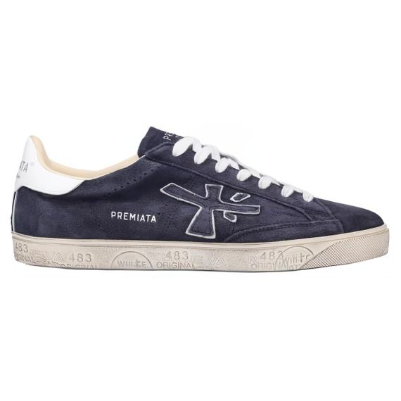 Premiata Leather Board 'Blue'