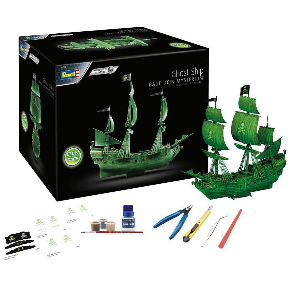 Revell - Адвент-календарь Корабль-призрак 1:150 Корабль-призрак 01037 / артикул   01037  / GTIN 4009803010373