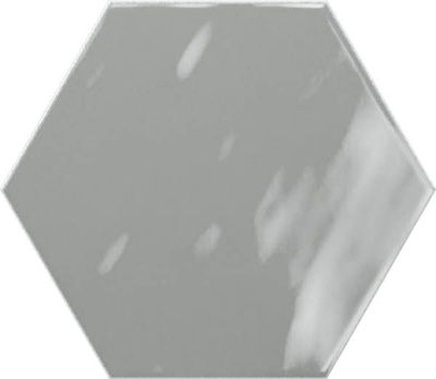 Настенная плитка GEOMETRY HEX GREY GLOSSY