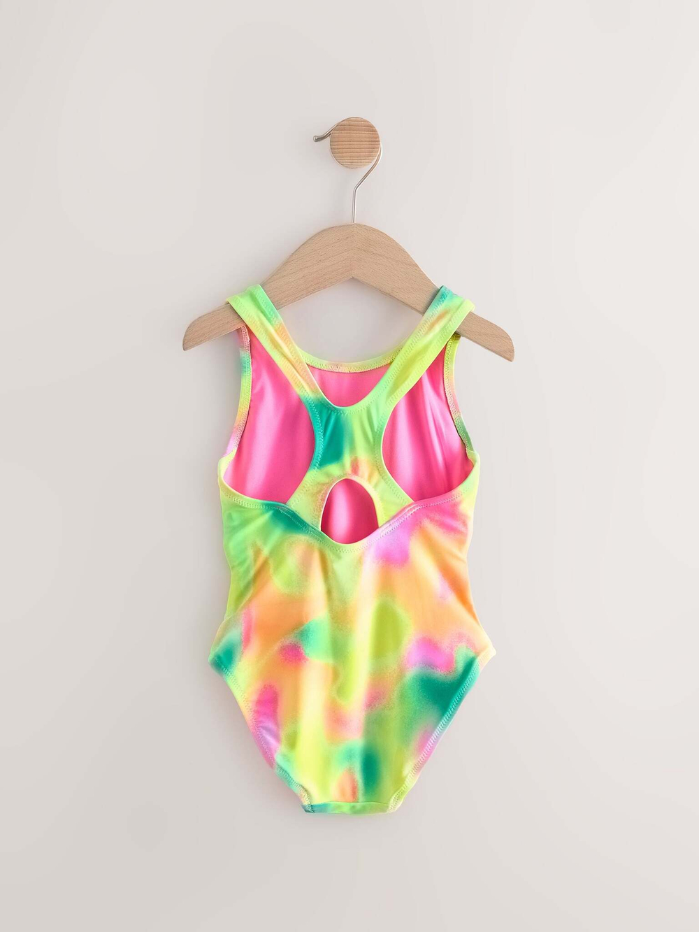 Купальник слитный для девочки Next E76-814, Желтый, Оранжевый