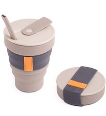 Стакан ХУНУ (HUNU) ТЕПЛО-СЕРЫЙ 470МЛ (16-WGY )