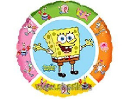 Ф 18" Круг Боб квадратные штаны и друзья