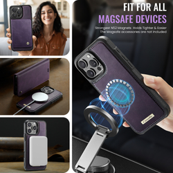 Чехол-кошелек CaseMe 2 in 1 MagSafe iPhone 16 ProMax