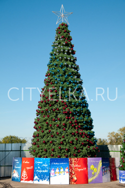 Сосна уличная искусственная "Уральская" каркасная