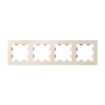 Рамка 4-м AtlasDesign универс. беж. SE ATN000204