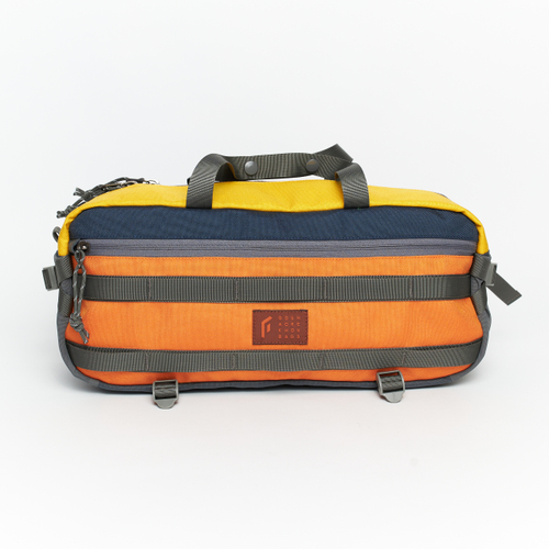 Сумка Technic Sling Baguette морковный/темно-синий/желтый