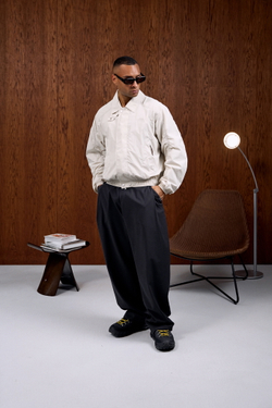 Куртка Nothomme Blue Monte Bent Knife Sleeve Workwear Turn-down Collar Jacket "Dune White"