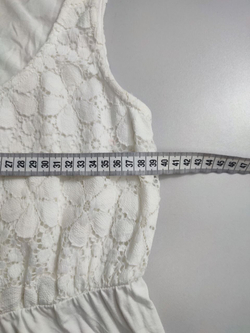 Платье Bonprix белого цвета 44 размер