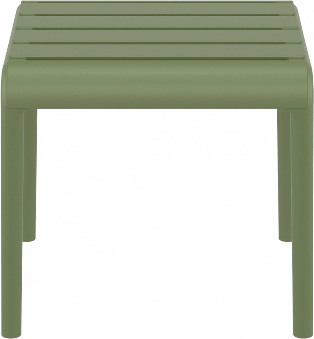 Столик пластиковый журнальный Siesta Contract Paris Side Table, оливковый