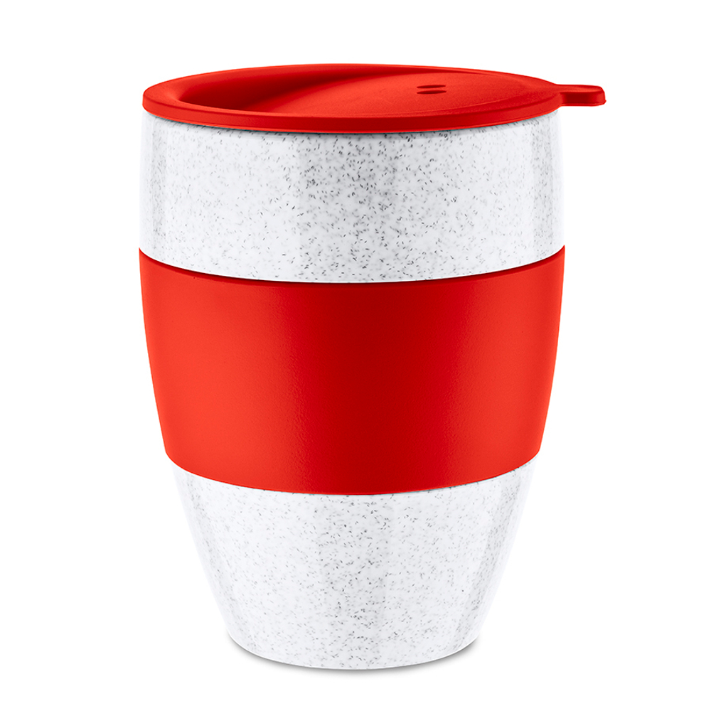 Термокружка aroma to go, organic, 400 мл, красная
