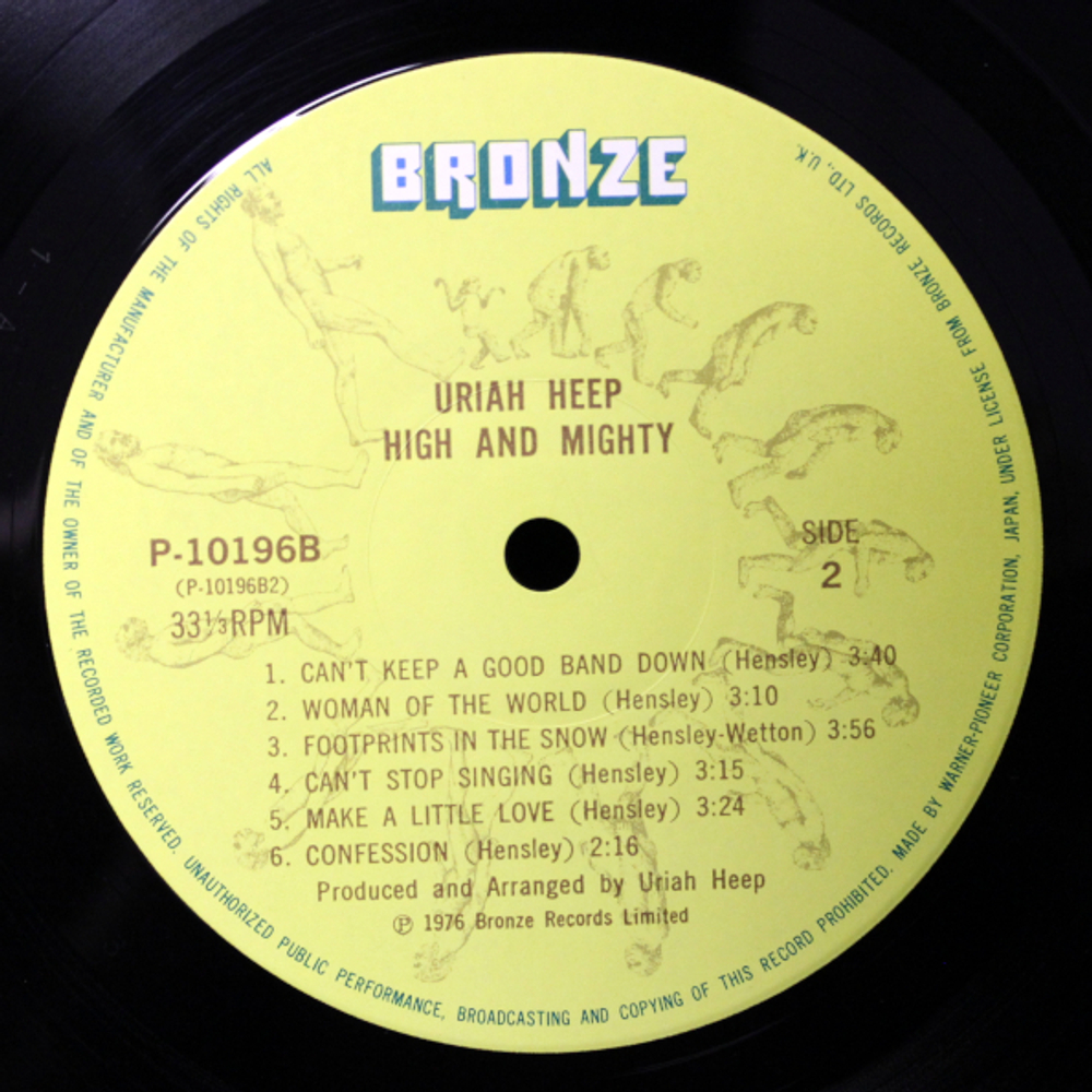 Uriah Heep / High And Mighty (LP)