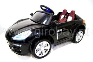 Детский электромобиль River Toys PORSHE E001EE черный