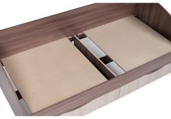 Подростковая кровать Классика шимо темный / шимо светлый