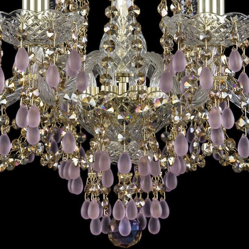 Подвесная люстра Bohemia Art Classic 11.24 11.24.8.200.Gd.V7010.R777