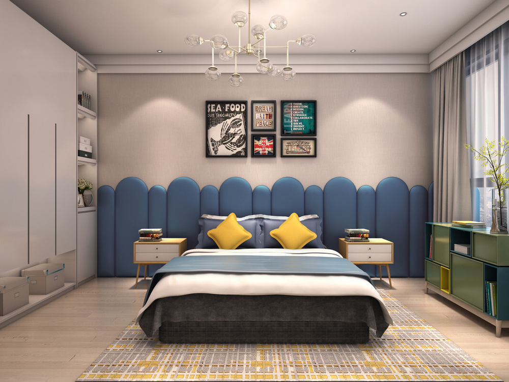 Hamburger B маленький (Синий V-809)