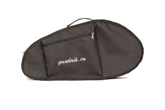 Чехол для лиры с окном 7 стр., мягкий, чёрный, Гусельник GU-01.63.07.00000