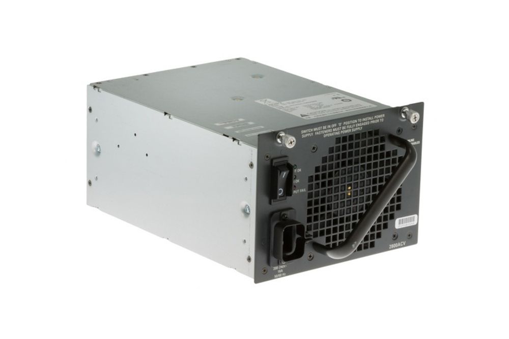 Блок питания для Cisco Catalyst 4500 Series с поддержкой PoE, PWR-C45-2800ACV