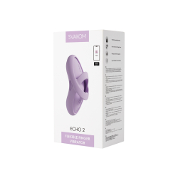 Svakom Echo 2 - Вибромассажёр на пальцы с функцией нагрева