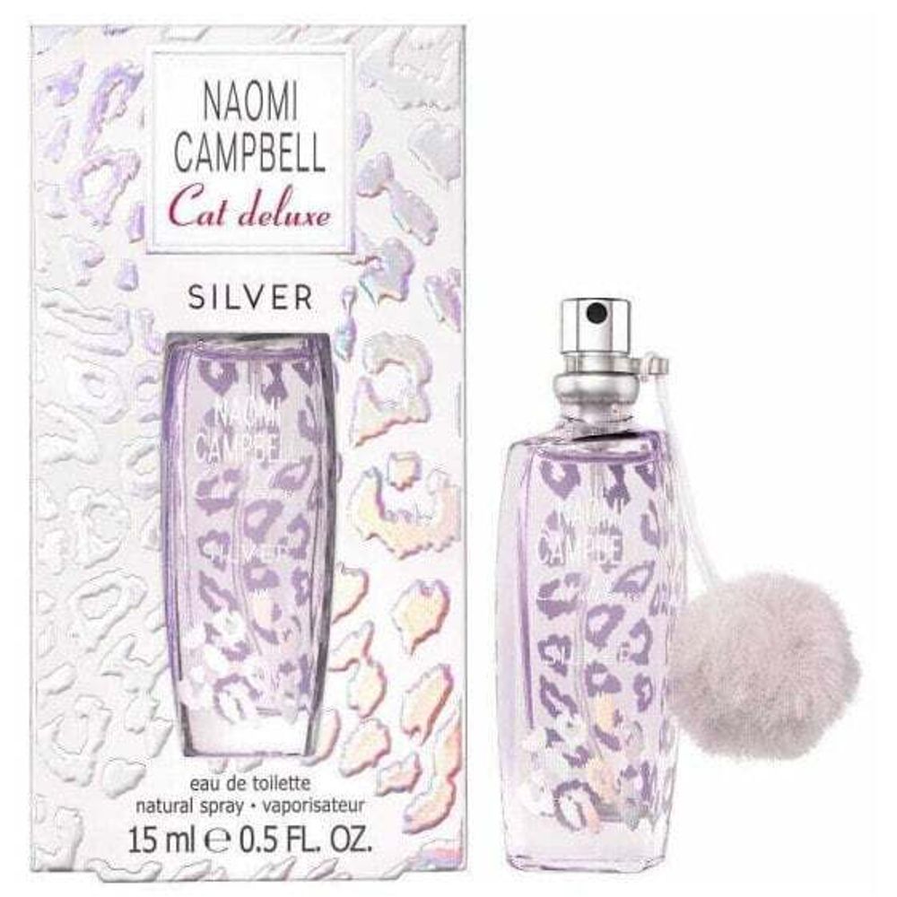 Женская парфюмерия NAOMI CAMPBELL Cat Deluxe Silver 15ml Eau De Toilette