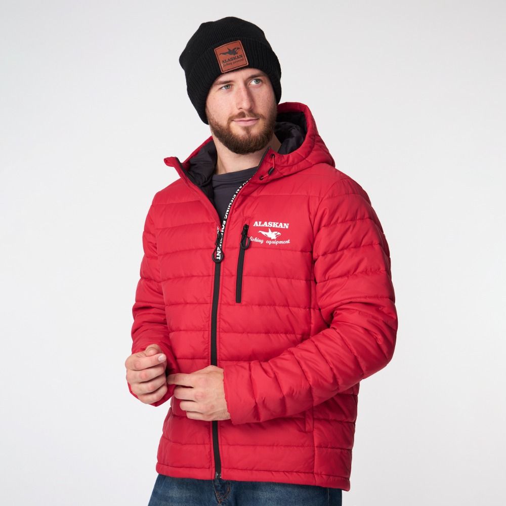 Куртка Alaskan Juneau Red   S утепл.стеганая