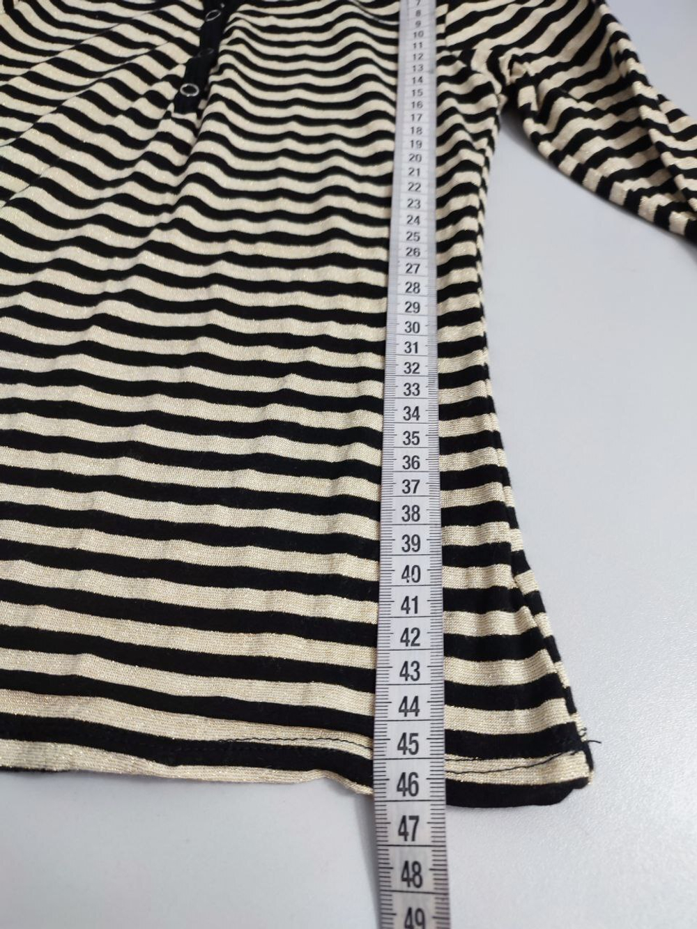 Лонг в полоску на 11/14 лет